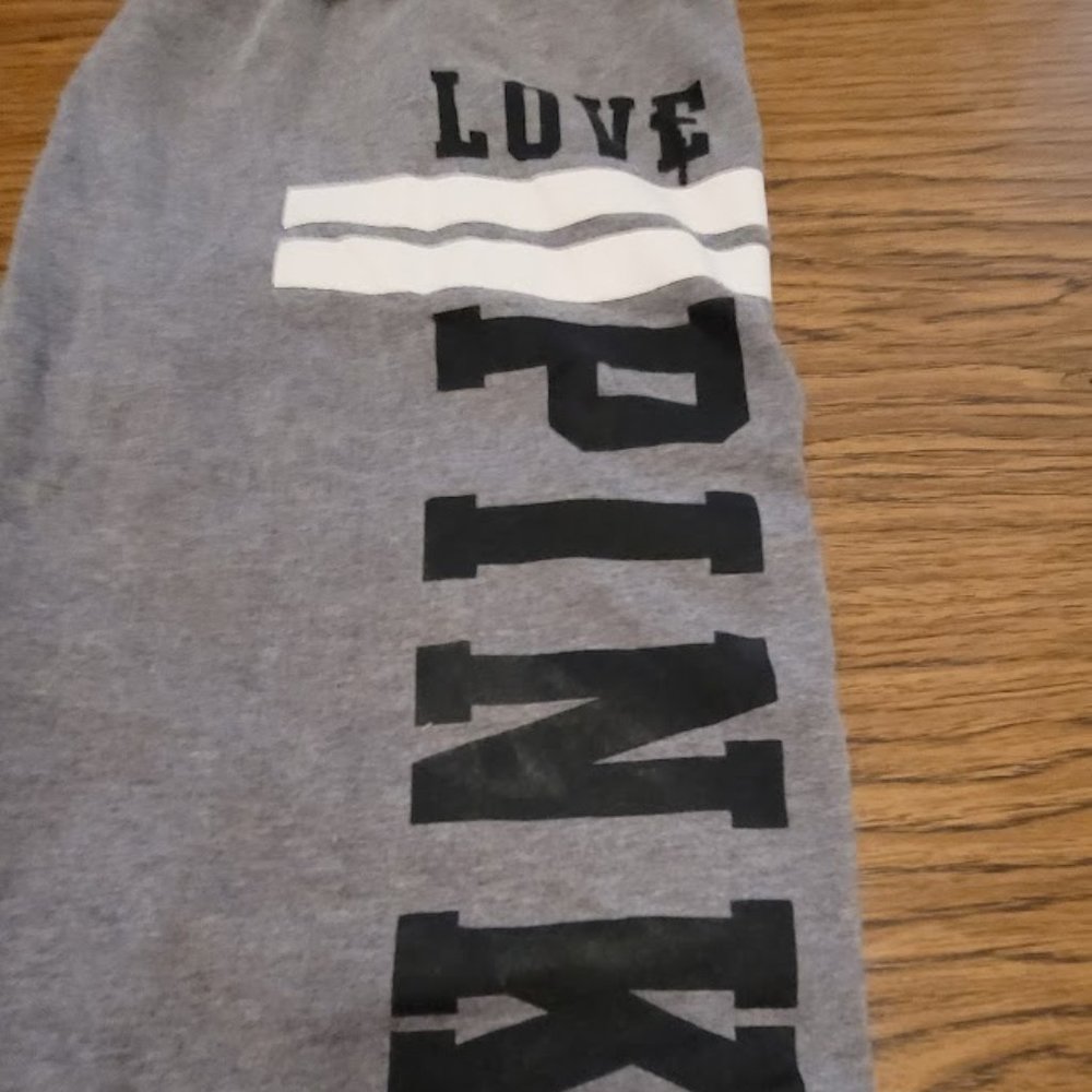 Pink Gray Sweatpants - Picture 4 of 7